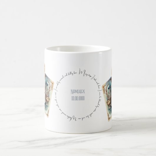 Mug Magique Créez Vos Trois Cartes De Tarot (Centre)