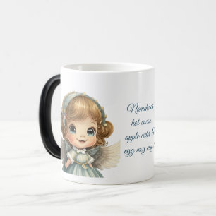 Mug Magique Créez votre propre Ange de Noël Blonde étoile
