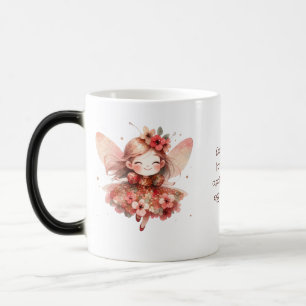 Mug Magique Créez votre propre Ange de Noël Floral