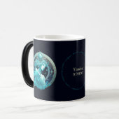 Mug Magique Créez votre propre Aquarius céleste Zodiac (Devant gauche)