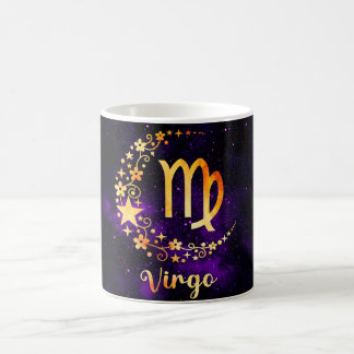 Mug Magique Créez votre propre astrologie Zodiac Virgo