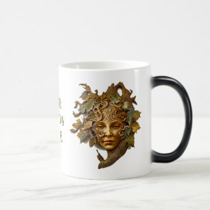 Mug Magique Créez Votre Propre Beau Dryad D'Or