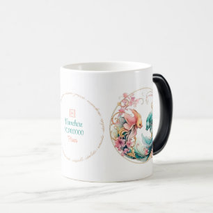Mug Magique Créez Votre Propre Beau Poisson Zodiaque