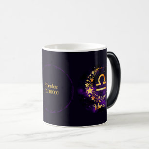 Mug Magique Créez votre propre bibliothèque céleste violet Zod