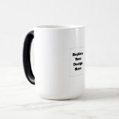 Mug Magique Créez votre propre blanc (Devant gauche)