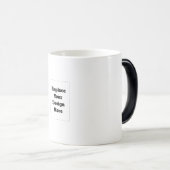 Mug Magique Créez votre propre blanc (Devant droit)