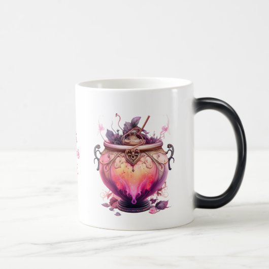 Mug Magique Créez votre propre cauldron de potion de feu (Droite)