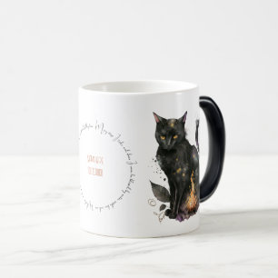 Mug Magique Créez votre propre chat noir magique