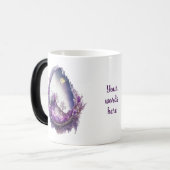 Mug Magique Créez votre propre code de paysage violet (Devant gauche)