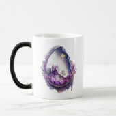 Mug Magique Créez votre propre code de paysage violet (Gauche)