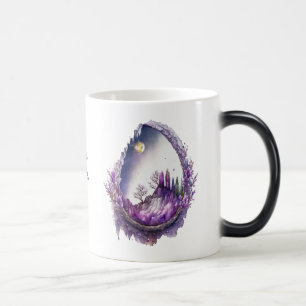 Mug Magique Créez votre propre code de paysage violet