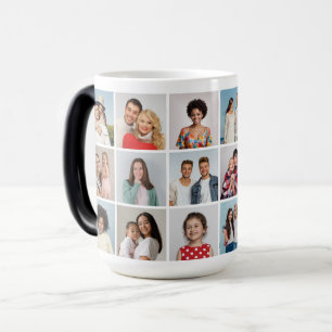 Mug Magique Créez Votre Propre Collage Photo de 18 Photos