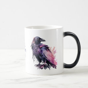 Mug Magique Créez votre propre corbeau noir mystique