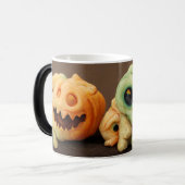 Mug Magique Créez votre propre Duo Monster Halloween (Devant gauche)
