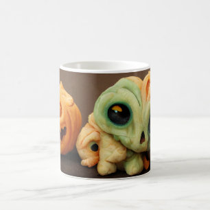 Mug Magique Créez votre propre Duo Monster Halloween