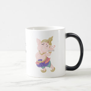 Mug Magique Créez votre propre flûte colorée Ganesh
