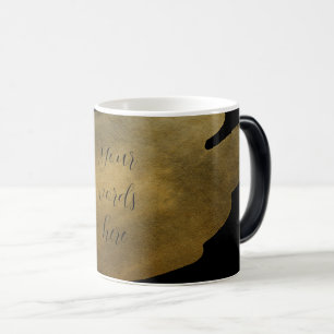 Mug Magique Créez votre propre frottis d'or noir