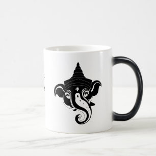 Mug Magique Créez votre propre Ganesh noir