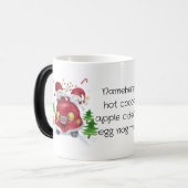 Mug Magique Créez votre propre joyeux Noël Gnomes Aimer Bug (Devant gauche)