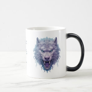 Mug Magique Créez Votre Propre Loup Violet Méchant