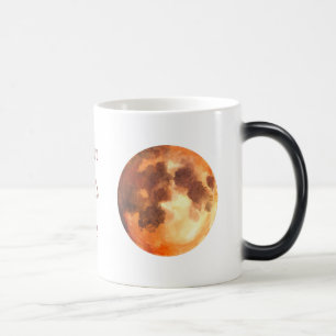 Mug Magique Créez Votre Propre Lune Orange Mystique