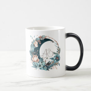 Mug Magique Créez votre propre lune Turquoise et Pêchez-la