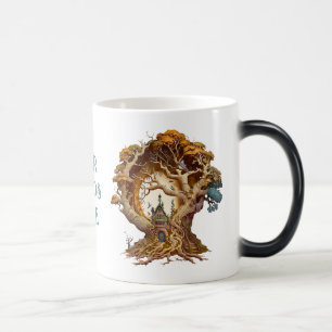 Mug Magique Créez votre propre maison d'arbre généalogique 3D 