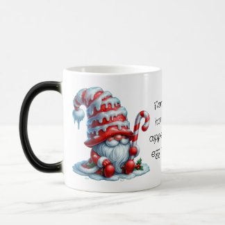 Mug Magique Créez votre propre menthe douce de Noël Gnome