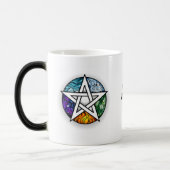 Mug Magique Créez Votre Propre Pentacle Élemental (Gauche)