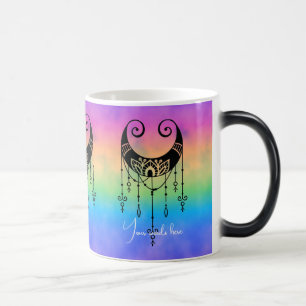 Mug Magique Créez votre propre silhouette de lune mystique Boh