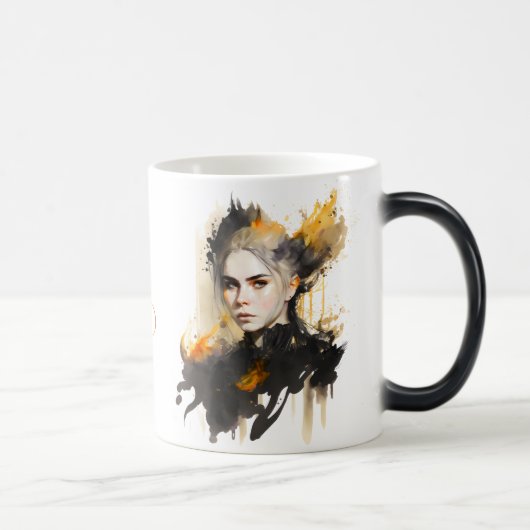 Mug Magique Créez votre propre sorcière fière (Droite)