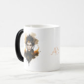 Mug Magique Créez votre propre sorcière incendie (Devant gauche)