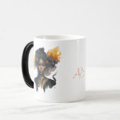 Mug Magique Créez votre propre sorcière noire (Devant gauche)