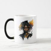 Mug Magique Créez votre propre sorcière noire (Gauche)