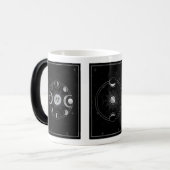 Mug Magique Créez votre propre Tarot Triple Lune Mystique Arge (Devant gauche)
