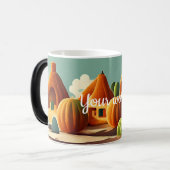 Mug Magique Créez votre propre village Citrouille (Devant gauche)