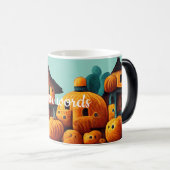 Mug Magique Créez votre propre village Citrouille (Devant droit)