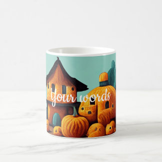 Mug Magique Créez votre propre village Citrouille