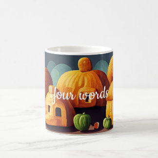 Mug Magique Créez votre propre village Citrouille