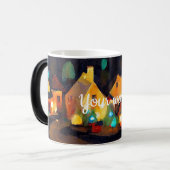 Mug Magique Créez votre propre village de Noël (Devant gauche)