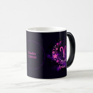 Mug Magique Créez votre propre Zodiac d'amandes célestes viole