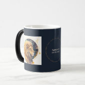 Mug Magique Créez votre propre Zodiac Gold & Blue Leo (Devant gauche)