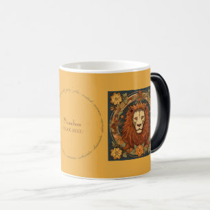 Mug Magique Créez votre propre Zodiac Leo Art Nouveau