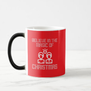 Mug Magique croire en la magie de noël hommes