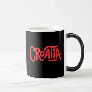 Mug Magique Cuillère à mesurer le café de Croatie avec motif p
