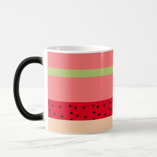 Mug Magique Cuisine de fruit de pastèque mignonne (Gauche)