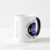 Mug Magique Custom Business Brand Logo (Devant droit)