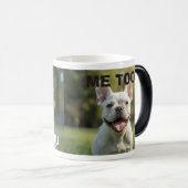 Mug Magique Customized with 2 and text (Devant droit)