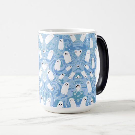 MUG MAGIQUE CUTE GHOST (Devant droit)