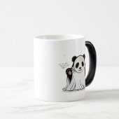Mug Magique Cute Ghost Panda Under the Moon (Devant droit)